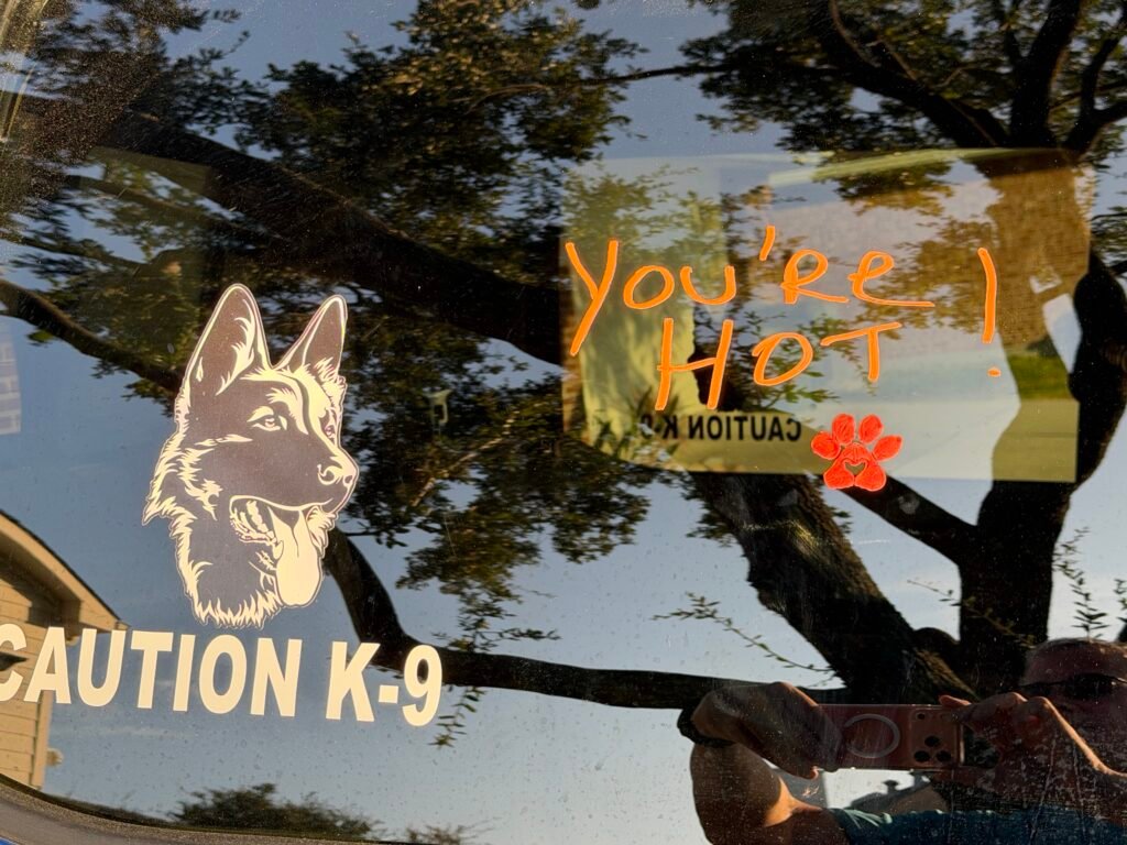 You're Hot! window message