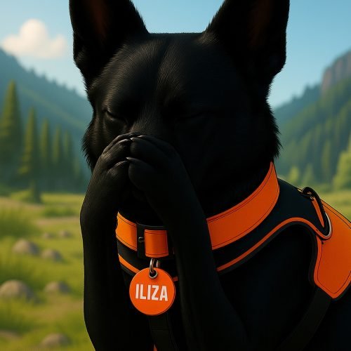 Iliza holding her nose